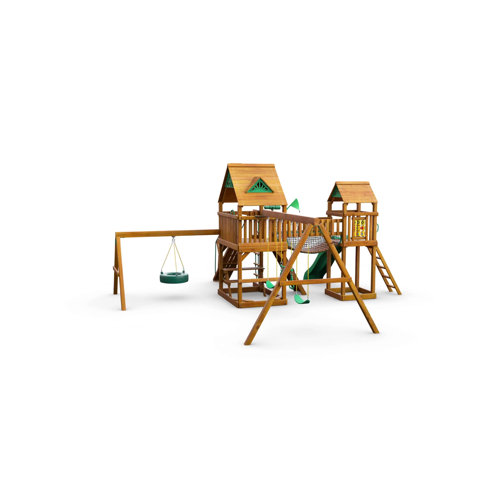 Gorilla Playsets Pioneer Peak Swing Set & Reviews Wayfair